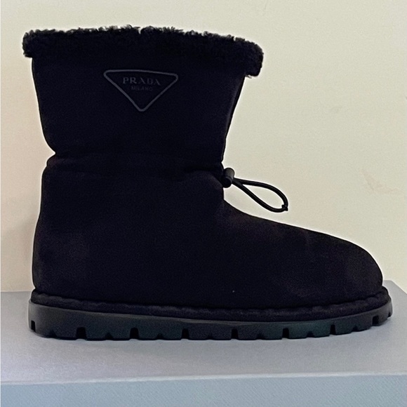 Prada Shearling Bootie - Picture 3 of 4